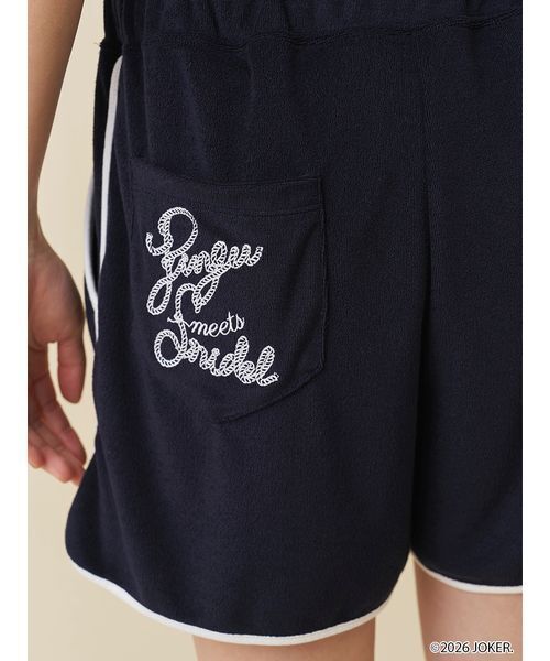 SNIDEL(スナイデル)の「【PINGU(TM)】パイルショートパンツ(その他パンツ・レディース・ネイビー/サックスブルー/その他・F)」の9枚目の写真