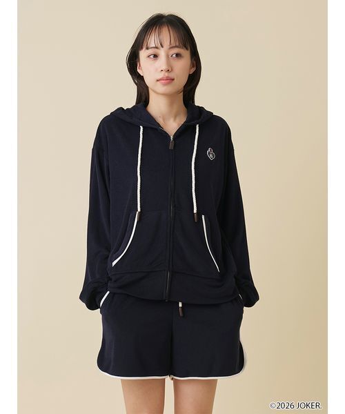 SNIDEL(スナイデル)の「【PINGU(TM)】パイルショートパンツ(その他パンツ・レディース・ネイビー/サックスブルー/その他・F)」の7枚目の写真