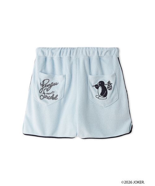 SNIDEL(スナイデル)の「【PINGU(TM)】パイルショートパンツ(その他パンツ・レディース・ネイビー/サックスブルー/その他・F)」の5枚目の写真