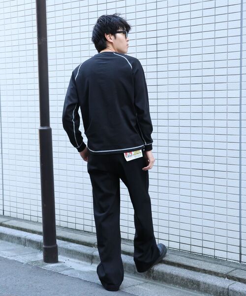 BEN DAVIS（ベンデイビス）の「【BENDAVIS】BEN'S HENLEY L/S TEE / ヘンリーネック ロング ユニセックス ラグラン 長袖（Tシャツ/カットソー・メンズ・その他1/ネイビー/ブラック/グレー/ホワイト/オフホワイト/ワイン・X-LARGE/MEDIUM/LARGE）」の11枚目の写真