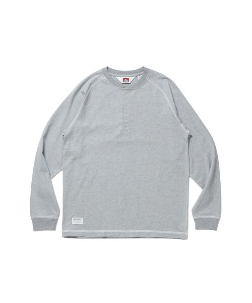 BEN DAVIS（ベンデイビス）の「【BENDAVIS】BEN'S HENLEY L/S TEE / ヘンリーネック ロング ユニセックス ラグラン 長袖（Tシャツ/カットソー・メンズ・その他1/ネイビー/ブラック/グレー/ホワイト/オフホワイト/ワイン・X-LARGE/MEDIUM/LARGE）」の18枚目の写真
