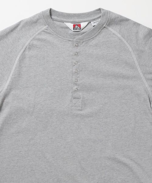 BEN DAVIS（ベンデイビス）の「【BENDAVIS】BEN'S HENLEY L/S TEE / ヘンリーネック ロング ユニセックス ラグラン 長袖（Tシャツ/カットソー・メンズ・その他1/ネイビー/ブラック/グレー/ホワイト/オフホワイト/ワイン・X-LARGE/MEDIUM/LARGE）」の20枚目の写真