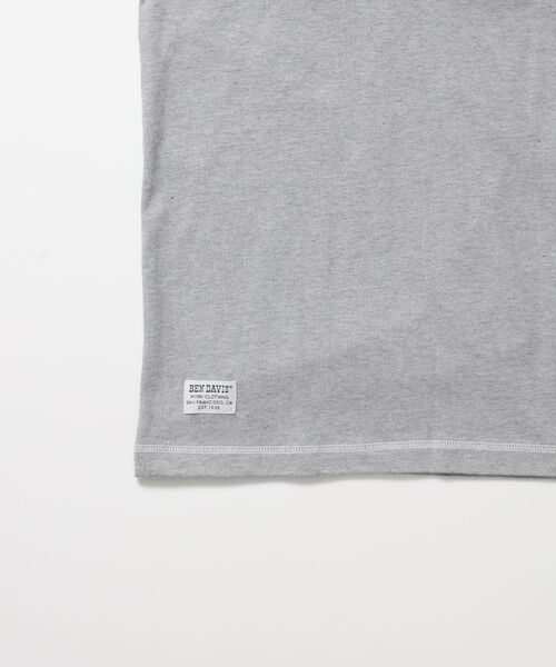 BEN DAVIS（ベンデイビス）の「【BENDAVIS】BEN'S HENLEY L/S TEE / ヘンリーネック ロング ユニセックス ラグラン 長袖（Tシャツ/カットソー・メンズ・その他1/ネイビー/ブラック/グレー/ホワイト/オフホワイト/ワイン・X-LARGE/MEDIUM/LARGE）」の22枚目の写真
