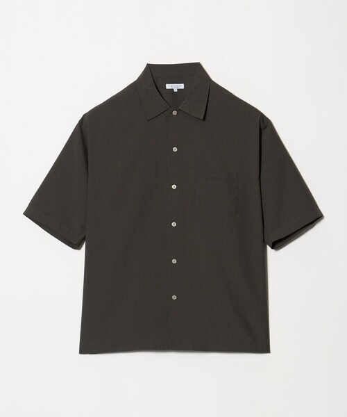 A DAY IN THE LIFE UNITED ARROWS(アデイインザライフユナイテッドアローズ)の「クールファイバー メッシュ ワイドカラーシャツ-吸水速乾・UVカット・ウォッシャブル-<A DAY IN THE LIFE>(シャツ/ブラウス・メンズ・ライトグレー/ロイヤルブルー/オリーブ・M/L)」の1枚目の写真
