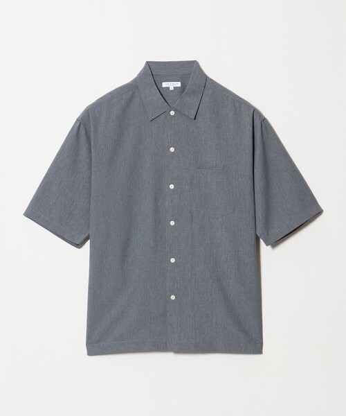 A DAY IN THE LIFE UNITED ARROWS(アデイインザライフユナイテッドアローズ)の「クールファイバー メッシュ ワイドカラーシャツ-吸水速乾・UVカット・ウォッシャブル-<A DAY IN THE LIFE>(シャツ/ブラウス・メンズ・ライトグレー/ロイヤルブルー/オリーブ・M/L)」の18枚目の写真