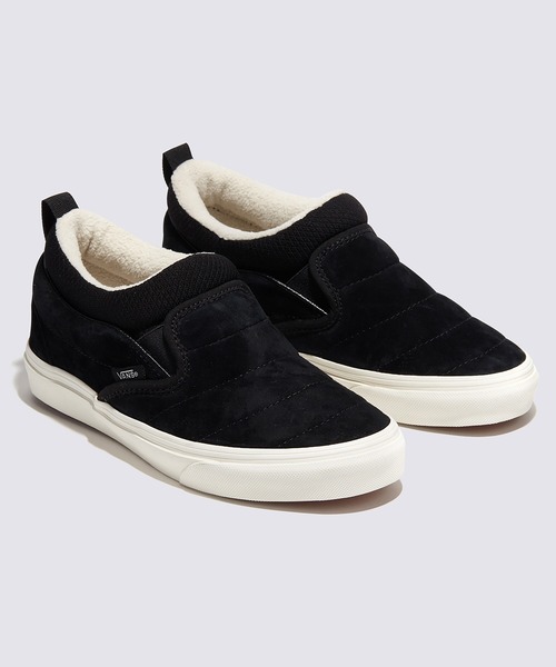 VANS(バンズ)の「スリッポン ミッド / Slip-On Mid COZY KNIT BLACK VN0009QUBM81(スリッポン・メンズ・ブラック・4)」の2枚目の写真