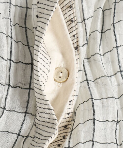 Pheeta(フィータ)の「<Pheeta>Mona ノーカラー ワンピース CHECK / 016C-42C(ワンピース・レディース・その他1・FREE)」の15枚目の写真