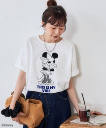 【Enlude】DisneyフロッキーロゴTシャツ《ユニセックス》