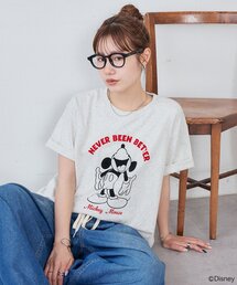 【Enlude】DisneyフロッキーロゴTシャツ《ユニセックス》