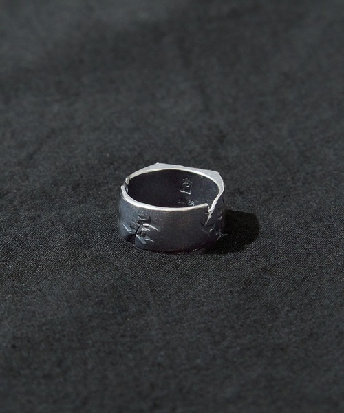 gifthand(ギフトハンド)の「【gifthand/ギフトハンド】Sv signet s ring(smoke)(リング・メンズ・ブラック・19号/17号)」の2枚目の写真