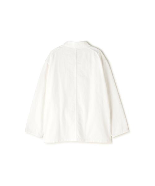 Y(ワイ)の「Y / 12.5oz ORGANIC COTTON DENIM BLOUSON(デニムジャケット・メンズ・ホワイト/ネイビー・MEDIUM/SMALL)」の10枚目の写真