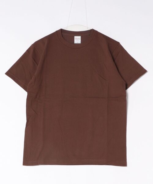 TONE SELECT WEAR（トーンセレクトウェア）の「Printstar(プリントスター) 5.6オンス ヘビーウェイト リミテッドカラーTシャツ (00095-CVE)（Tシャツ/カットソー・メンズ・ラベンダー/ブルー系その他/ブルー系その他2/グリーン系その他/カーキ/コーラル/ライトベージュ/ピンク系その他/ダークブラウン・MEDIUM/X-LARGE/LARGE/SMALL）」の2枚目の写真