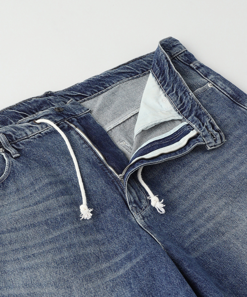 CAMIEL FORTGENS（カミエル フォートへンス）の「CAMIEL FORTGENS / カミエル・フォートヘンス BIG SHORTS vintage wash（その他パンツ・メンズ・コバルトブルー・MEDIUM/LARGE）」の2枚目の写真