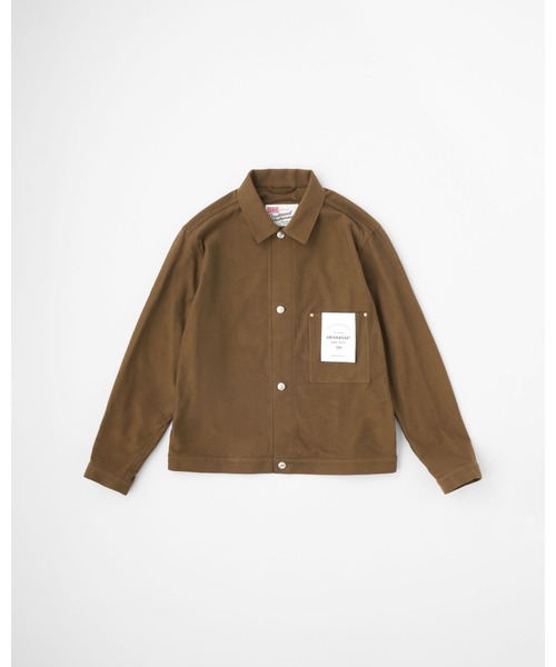 Traditional Weatherwear(トラディショナルウェザーウェア)の「WORK JACKET 004(カバーオール・メンズ・ダークオリーブ/ブラック・38/36)」の1枚目の写真
