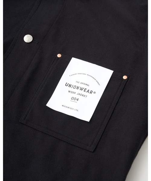 Traditional Weatherwear(トラディショナルウェザーウェア)の「WORK JACKET 004(カバーオール・メンズ・ダークオリーブ/ブラック・38/36)」の7枚目の写真