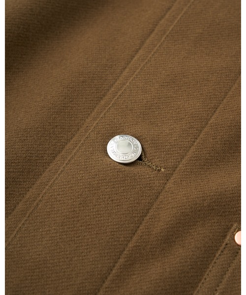 Traditional Weatherwear(トラディショナルウェザーウェア)の「WORK JACKET 004(カバーオール・メンズ・ダークオリーブ/ブラック・38/36)」の10枚目の写真