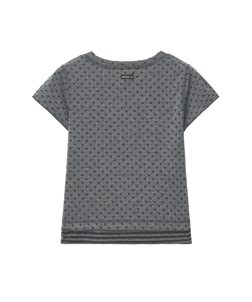 RENSE（レンセ）の「Mini Heart Tee Charcoal（Tシャツ/カットソー・レディース・その他・OS）」の4枚目の写真