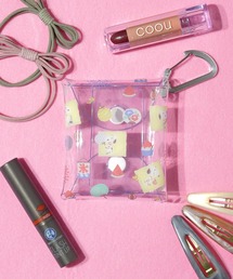 Vintage PEANUTS（ビンテージピーナッツ）の「"09"≪Vintage PEANUTS≫カラビナ付き クリア マルチケース（ポーチ）」