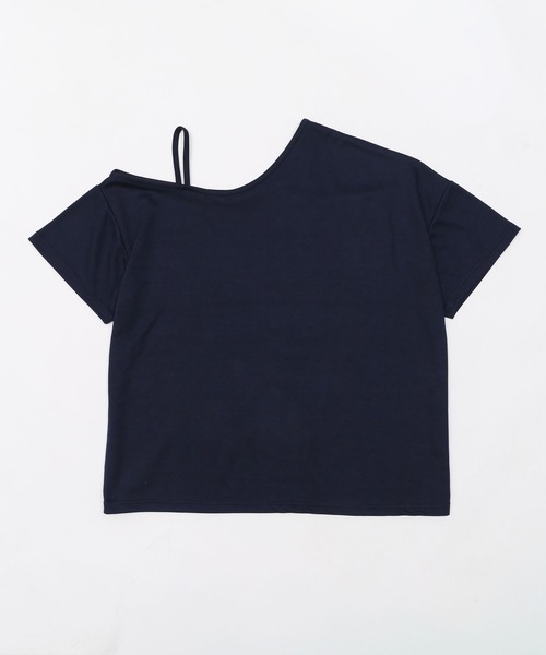 WEGO(ウィゴー)の「WEGO/ワンショルナンバリングビッグT(Tシャツ/カットソー・レディース・ネイビー/ホワイト・FREE)」の21枚目の写真