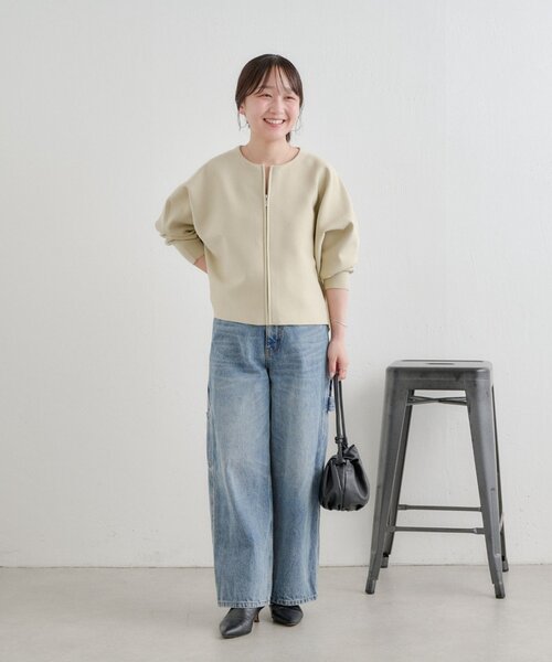 LIVETART(リヴェタート)の「《8/24(月)12:00 00サイズ追加予約開始》イニシャル刺繍デニム(デニムパンツ・レディース・インディゴブルー・00/2/1/0)」の15枚目の写真