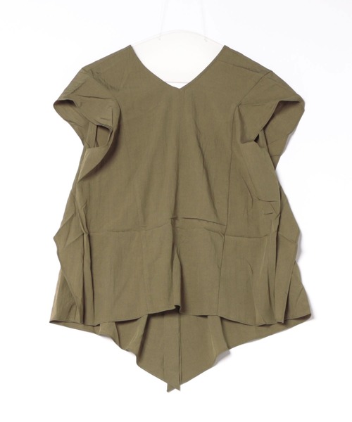 DESIGNWORKS(デザインワークス)の「【一部店舗限定】後ろボタン3WAYブラウス(シャツ/ブラウス・レディース・ブラック/ホワイト/カーキ・フリー)」の19枚目の写真