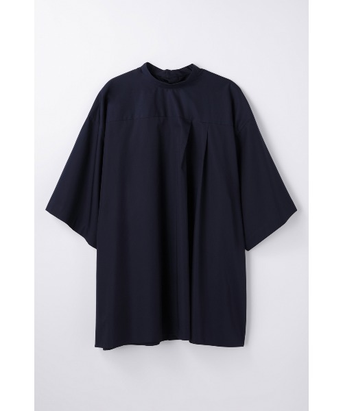 ENFOLD(エンフォルド)の「SOLID HEXAGON BLOUSE(シャツ/ブラウス・レディース・ホワイト/ダークネイビー/ライトグリーン・38)」の3枚目の写真