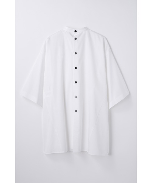 ENFOLD(エンフォルド)の「SOLID HEXAGON BLOUSE(シャツ/ブラウス・レディース・ホワイト/ダークネイビー/ライトグリーン・38)」の4枚目の写真