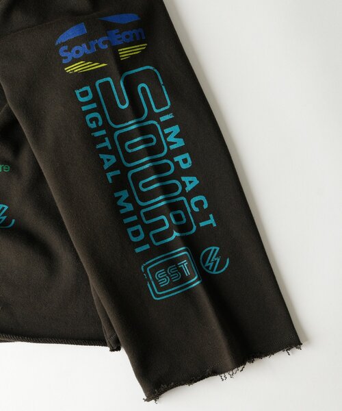 Sourcream(サワークリーム)の「【Sourcream】カンパニーロゴ切りっぱなしスウェット(スウェット・レディース・チャコールグレー/ブラック・FREE)」の12枚目の写真