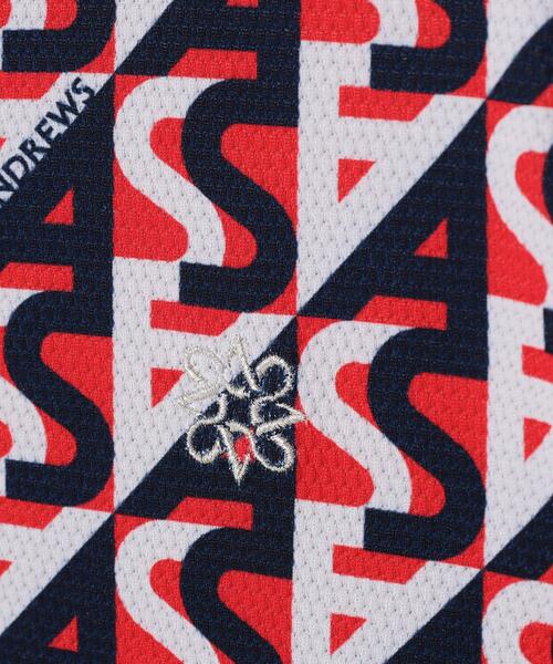 St ANDREWS(セントアンドリュース)の「【St ANDREWS】【吸水速乾】【UVカット】SAラインプリント半袖シャツ (WOMENS)(ポロシャツ・レディース・ネイビー・S)」の11枚目の写真