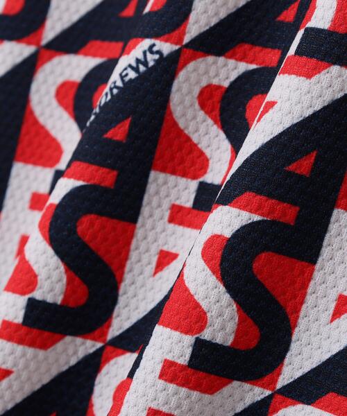 St ANDREWS(セントアンドリュース)の「【St ANDREWS】【吸水速乾】【UVカット】SAラインプリント半袖シャツ (WOMENS)(ポロシャツ・レディース・ネイビー・S)」の13枚目の写真