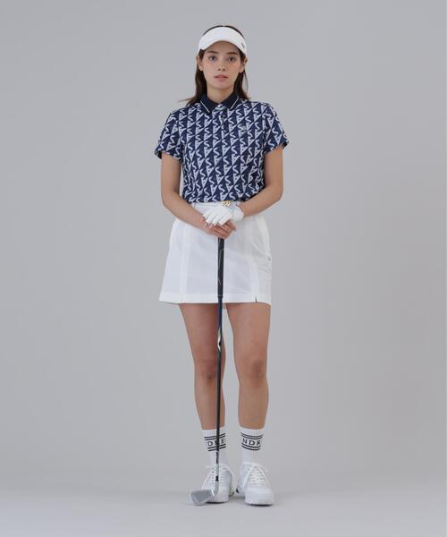 St ANDREWS(セントアンドリュース)の「【St ANDREWS】【吸水速乾】【UVカット】SAラインプリント半袖シャツ (WOMENS)(ポロシャツ・レディース・ネイビー・S)」の16枚目の写真