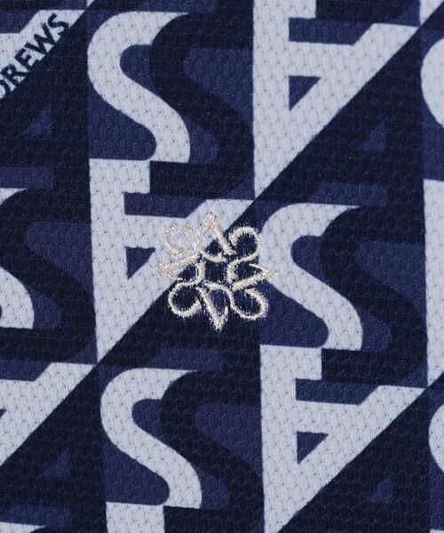 St ANDREWS(セントアンドリュース)の「【St ANDREWS】【吸水速乾】【UVカット】SAラインプリント半袖シャツ (WOMENS)(ポロシャツ・レディース・ネイビー・S)」の19枚目の写真