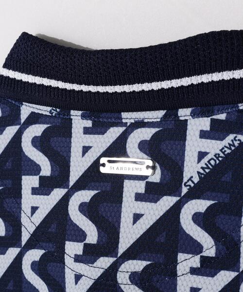 St ANDREWS(セントアンドリュース)の「【St ANDREWS】【吸水速乾】【UVカット】SAラインプリント半袖シャツ (WOMENS)(ポロシャツ・レディース・ネイビー・S)」の20枚目の写真