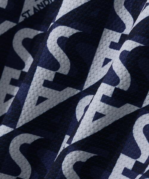 St ANDREWS(セントアンドリュース)の「【St ANDREWS】【吸水速乾】【UVカット】SAラインプリント半袖シャツ (WOMENS)(ポロシャツ・レディース・ネイビー・S)」の21枚目の写真