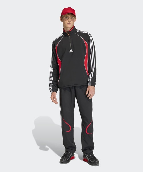adidas(アディダス)の「チームガイスト ハーフジップ スウェットシャツ / ハーフジップ / アディダスオリジナルス adidas Originals(スウェット・メンズ・ブラック・XX-LARGE/3XL/LARGE/MEDIUM/SMALL/X-LARGE/X-SMALL)」の3枚目の写真
