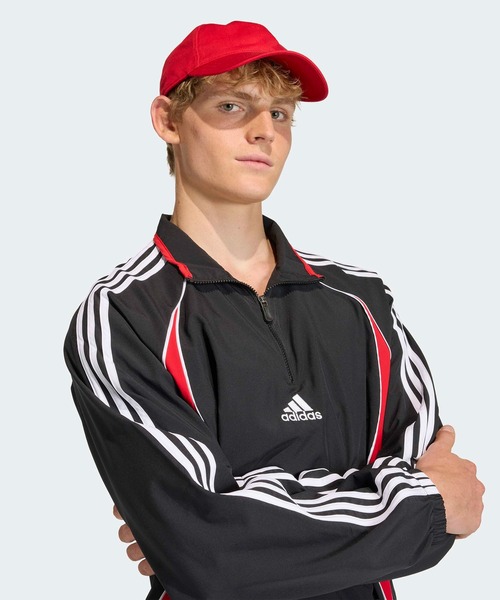 adidas(アディダス)の「チームガイスト ハーフジップ スウェットシャツ / ハーフジップ / アディダスオリジナルス adidas Originals(スウェット・メンズ・ブラック・XX-LARGE/3XL/LARGE/MEDIUM/SMALL/X-LARGE/X-SMALL)」の4枚目の写真