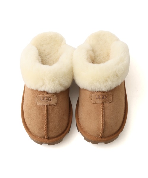UGG(アグ)の「UGG W COQUETTE / アグ コケット(サンダル・レディース・ブラウン・25.0cm/24.0cm/23.0cm/22.0cm)」の1枚目の写真