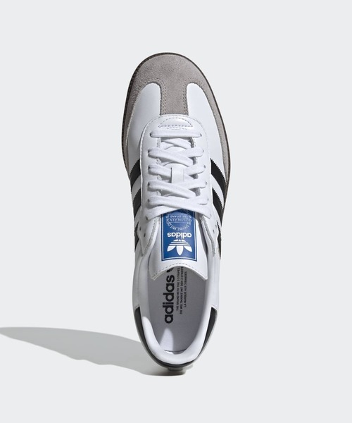 adidas(アディダス)の「サンバ OG / SAMBA OG / アディダスオリジナルス adidas Originals スニーカー(スニーカー・レディース・ホワイト×ブラック・23.0cm/22.5cm/22.0cm/24.5cm/25.0cm/26.0cm/25.5cm/30.0cm/29.5cm/30.5cm/31cm/32cm/31.5cm/24.0cm/23.5cm/29.0cm/28.5cm/27.0cm/26.5cm/27.5cm/28.0cm)」の6枚目の写真