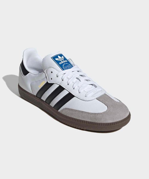 adidas(アディダス)の「サンバ OG / SAMBA OG / アディダスオリジナルス adidas Originals スニーカー(スニーカー・レディース・ホワイト×ブラック・23.0cm/22.5cm/22.0cm/24.5cm/25.0cm/26.0cm/25.5cm/30.0cm/29.5cm/30.5cm/31cm/32cm/31.5cm/24.0cm/23.5cm/29.0cm/28.5cm/27.0cm/26.5cm/27.5cm/28.0cm)」の8枚目の写真