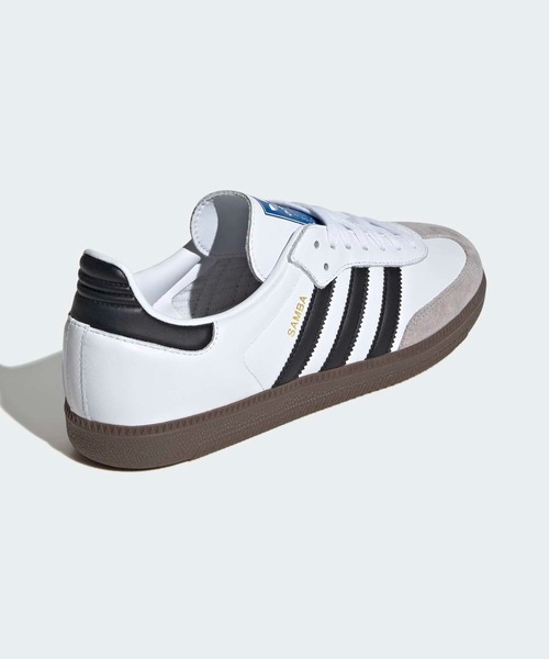 adidas(アディダス)の「サンバ OG / SAMBA OG / アディダスオリジナルス adidas Originals スニーカー(スニーカー・レディース・ホワイト×ブラック・23.0cm/22.5cm/22.0cm/24.5cm/25.0cm/26.0cm/25.5cm/30.0cm/29.5cm/30.5cm/31cm/32cm/31.5cm/24.0cm/23.5cm/29.0cm/28.5cm/27.0cm/26.5cm/27.5cm/28.0cm)」の9枚目の写真