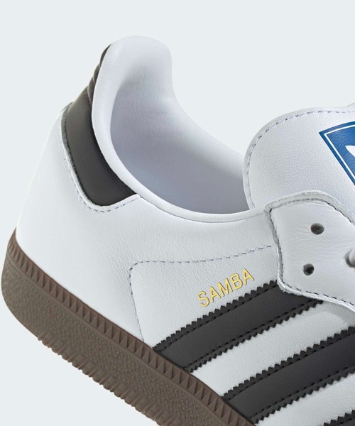 adidas(アディダス)の「サンバ OG / SAMBA OG / アディダスオリジナルス adidas Originals スニーカー(スニーカー・レディース・ホワイト×ブラック・23.0cm/22.5cm/22.0cm/24.5cm/25.0cm/26.0cm/25.5cm/30.0cm/29.5cm/30.5cm/31cm/32cm/31.5cm/24.0cm/23.5cm/29.0cm/28.5cm/27.0cm/26.5cm/27.5cm/28.0cm)」の11枚目の写真