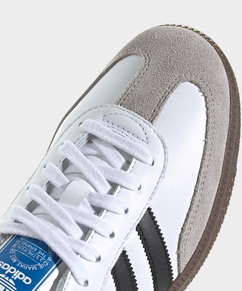 adidas(アディダス)の「サンバ OG / SAMBA OG / アディダスオリジナルス adidas Originals スニーカー(スニーカー・レディース・ホワイト×ブラック・23.0cm/22.5cm/22.0cm/24.5cm/25.0cm/26.0cm/25.5cm/30.0cm/29.5cm/30.5cm/31cm/32cm/31.5cm/24.0cm/23.5cm/29.0cm/28.5cm/27.0cm/26.5cm/27.5cm/28.0cm)」の12枚目の写真