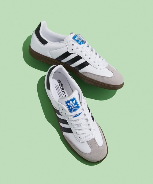adidas(アディダス)の「サンバ OG / SAMBA OG / アディダスオリジナルス adidas Originals スニーカー(スニーカー・レディース・ホワイト×ブラック・23.0cm/22.5cm/22.0cm/24.5cm/25.0cm/26.0cm/25.5cm/30.0cm/29.5cm/30.5cm/31cm/32cm/31.5cm/24.0cm/23.5cm/29.0cm/28.5cm/27.0cm/26.5cm/27.5cm/28.0cm)」の15枚目の写真