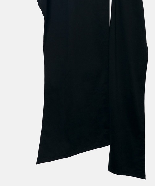 LE CIEL BLEU(ルシェルブルー)の「タイディテールTシャツ / Tie-Detail T-Shirt(Tシャツ/カットソー・レディース・チャコールグレー/オフホワイト・36)」の11枚目の写真