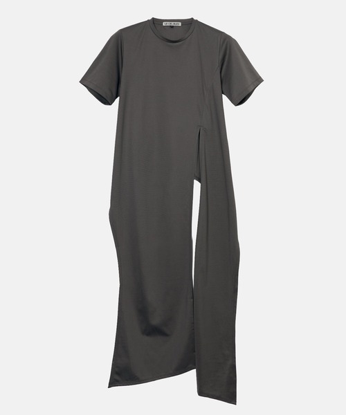 LE CIEL BLEU(ルシェルブルー)の「タイディテールTシャツ / Tie-Detail T-Shirt(Tシャツ/カットソー・レディース・チャコールグレー/オフホワイト・36)」の18枚目の写真