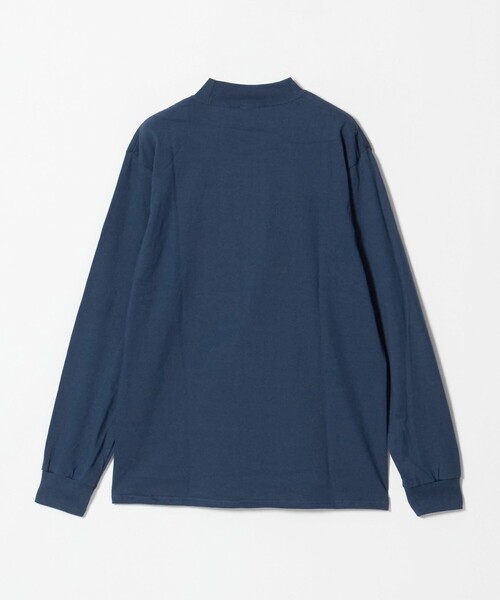 Steven Alan（スティーブンアラン）の「＜PORT & COMPANY＞ ESNTL MOCK/Tシャツ（Tシャツ/カットソー・メンズ・ネイビー/ケリーグリーン・L/M）」の3枚目の写真