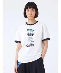 FABULOUS ARCHIVE（ファビュラスアーカイブ）の「TIGER BRAND LOGO SHORT SLEEVE WHITE(FCG2TS821M)（Tシャツ/カットソー）」