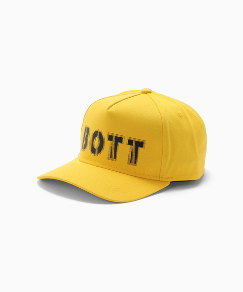 BOTT（ボット）の「BoTT / ボット MOIRE 5-PANEL CAP（キャップ・メンズ・ブラック/イエロー・FREE）」の3枚目の写真