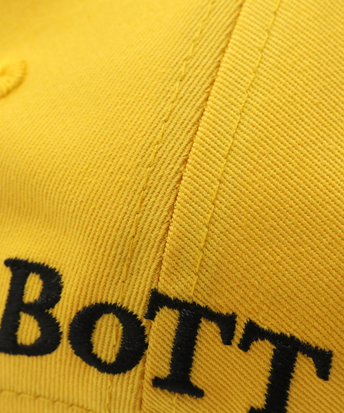 BOTT（ボット）の「BoTT / ボット MOIRE 5-PANEL CAP（キャップ・メンズ・ブラック/イエロー・FREE）」の8枚目の写真
