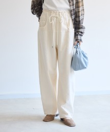 Dignite Collier ガーメントダイサイド切替パンツ